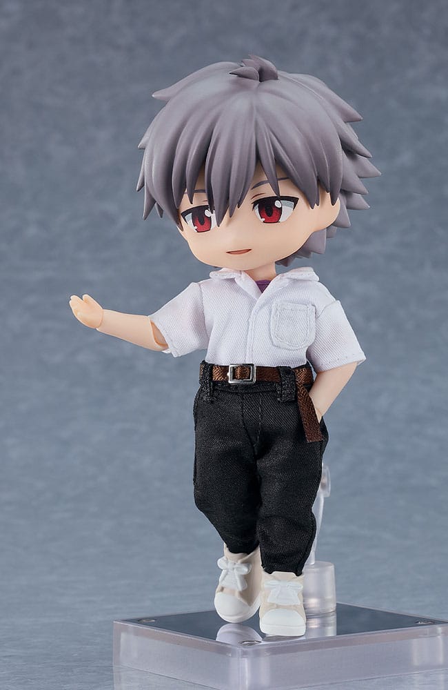 Neon Genesis Evangelion Rebuild of Evangelion Kaworu Nagisa Nendoroid Doll 14 cm Actionfigur