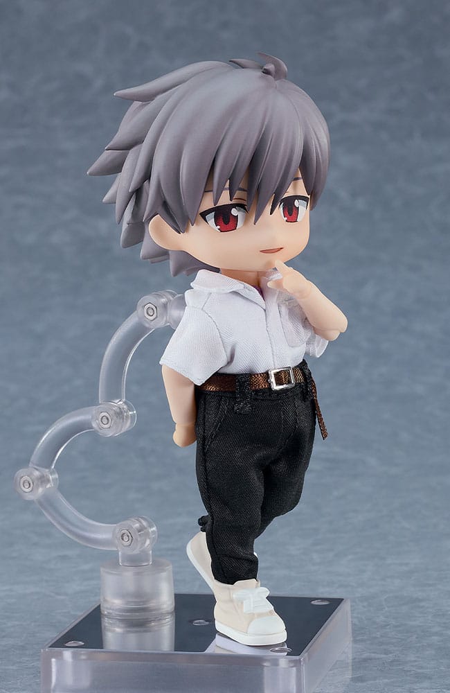 Neon Genesis Evangelion Rebuild of Evangelion Kaworu Nagisa Nendoroid Doll 14 cm Actionfigur