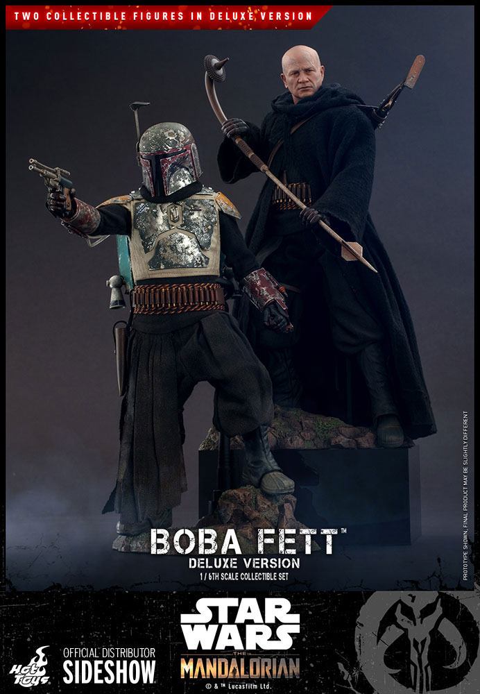 Star Wars The Mandalorian Doppelpack 1/6 Boba Fett Deluxe 30 cm Action-Figuren