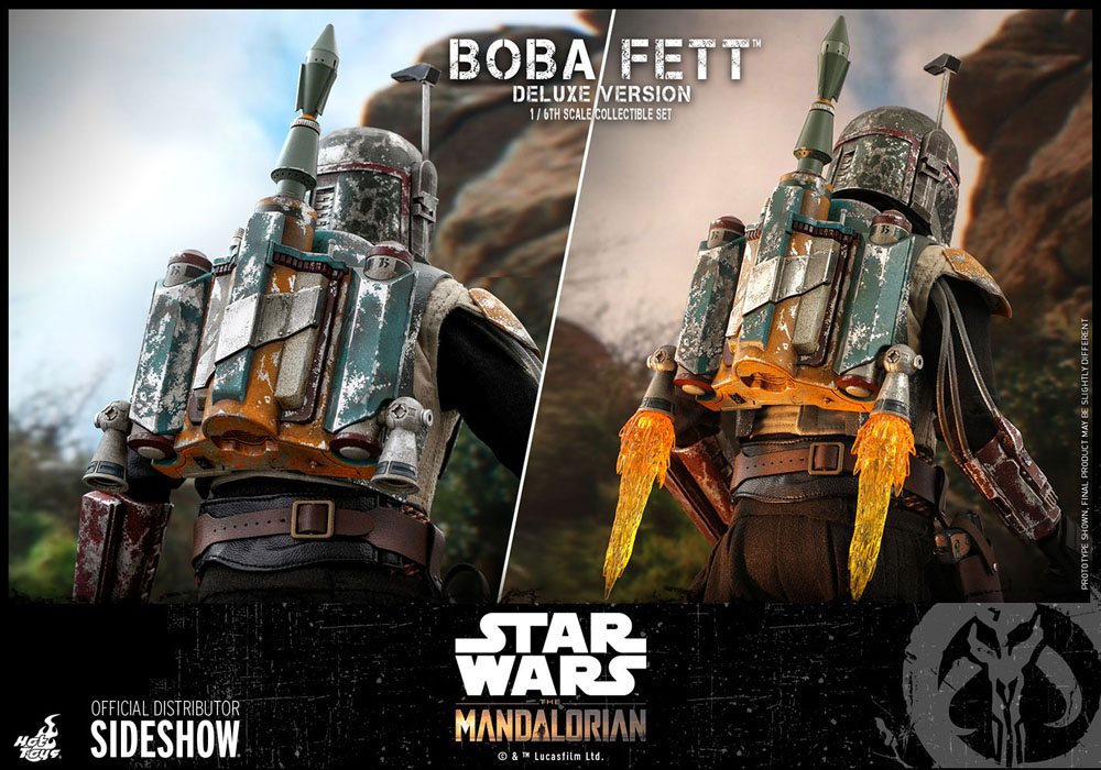 Star Wars The Mandalorian Doppelpack 1/6 Boba Fett Deluxe 30 cm Action-Figuren