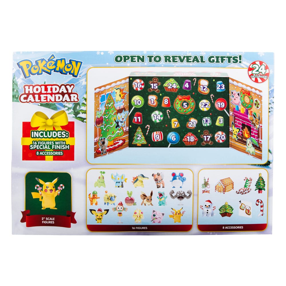 Pokemon Battle Figures Adventskalender Holiday 2023