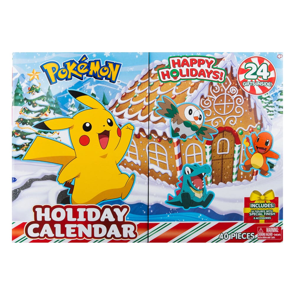 Pokemon Battle Figures Adventskalender Holiday 2023