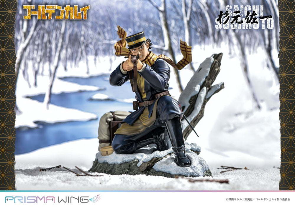 Golden Kamuy Saichi Sugimoto Prisma Wing 1/7 20 cm Statue