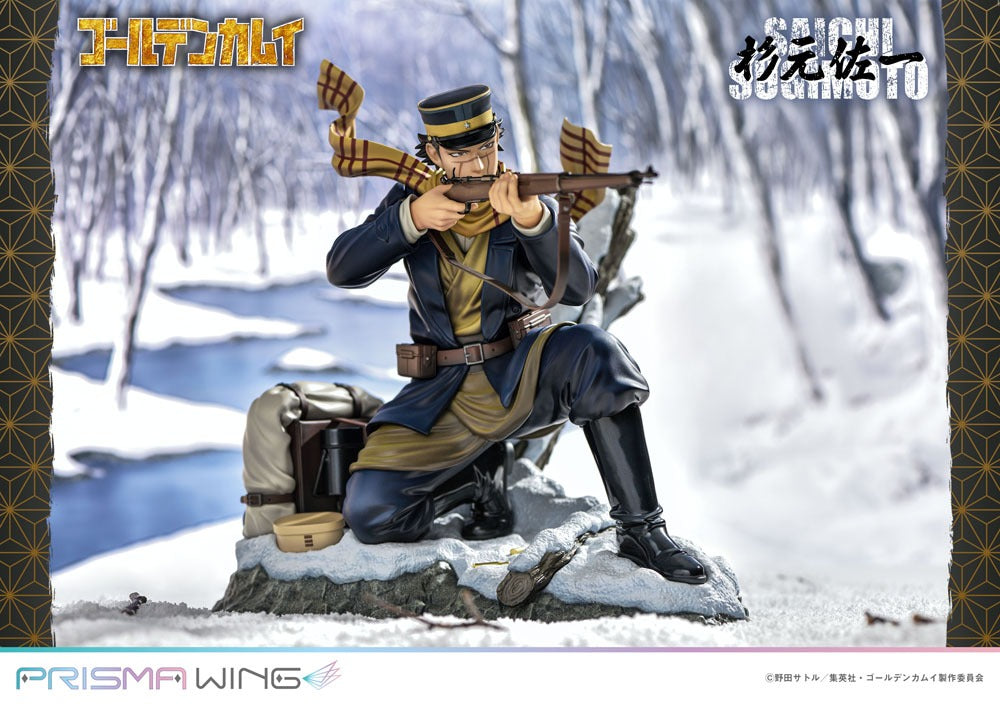 Golden Kamuy Saichi Sugimoto Prisma Wing 1/7 20 cm Statue