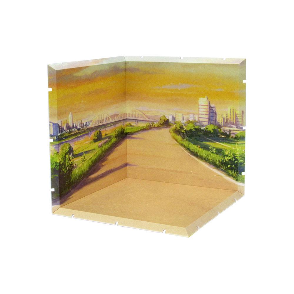 Dioramansion 150 Hintergrund Deko-Set für Nendoroid und Figma Figuren "Riverbed (Evening)"