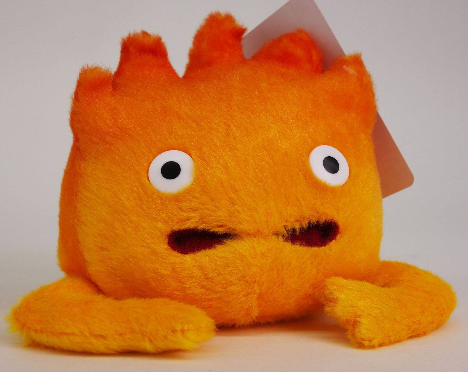 Das wandelnde Schloss Calcifer 10 cm Plüschfigur