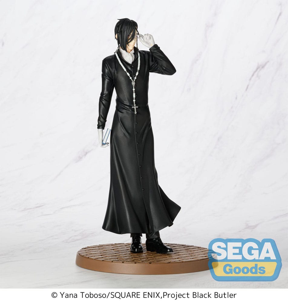 Black Butler: Boarding School Arc Sebastian Michaelis 22 cm Luminasta Statue