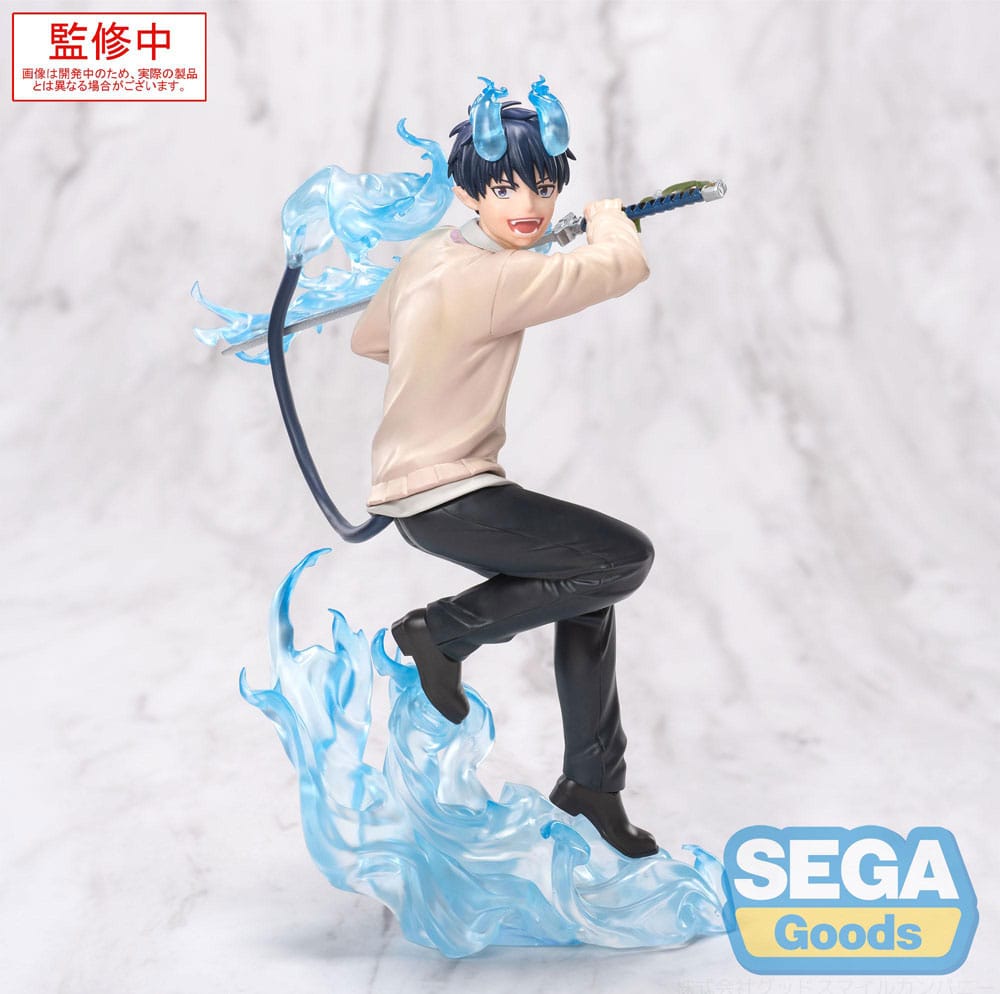 Blue Exorcist Rin Okumura Shimane Illuminati Saga Xross Link 18 cm Statue