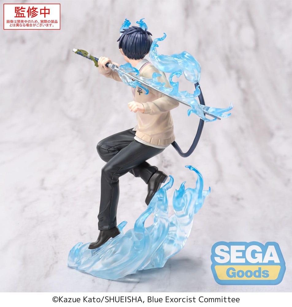 Blue Exorcist Rin Okumura Shimane Illuminati Saga Xross Link 18 cm Statue