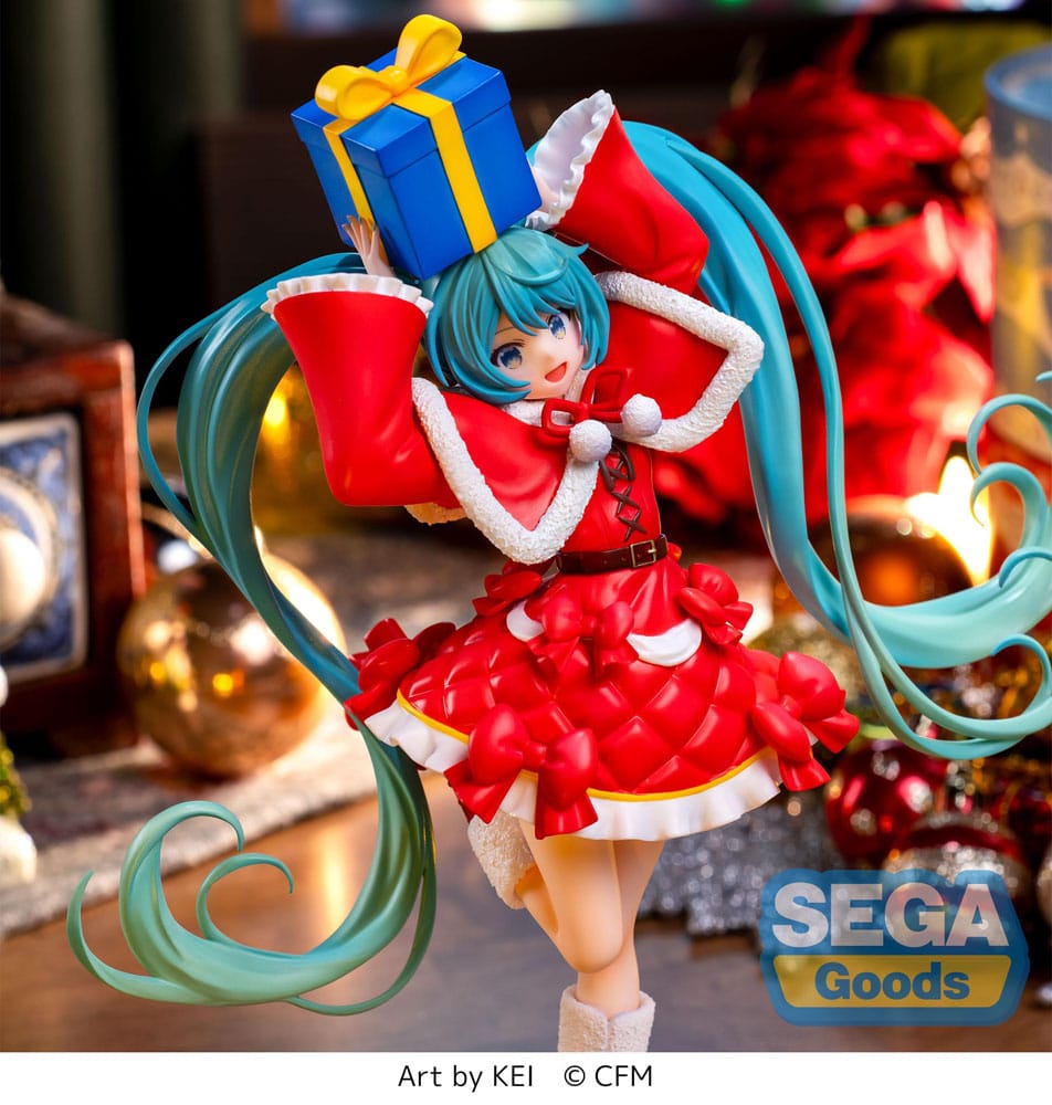 Hatsune Miku Christmas Luminasta 19 cm Statue