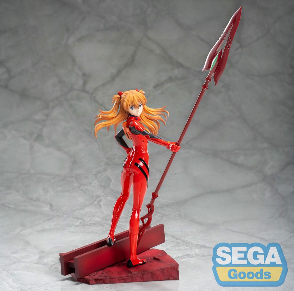 Neon Genesis Evangelion Asuka Shikinami Langley x Spear of Longinus Luminasta 20 cm Statue