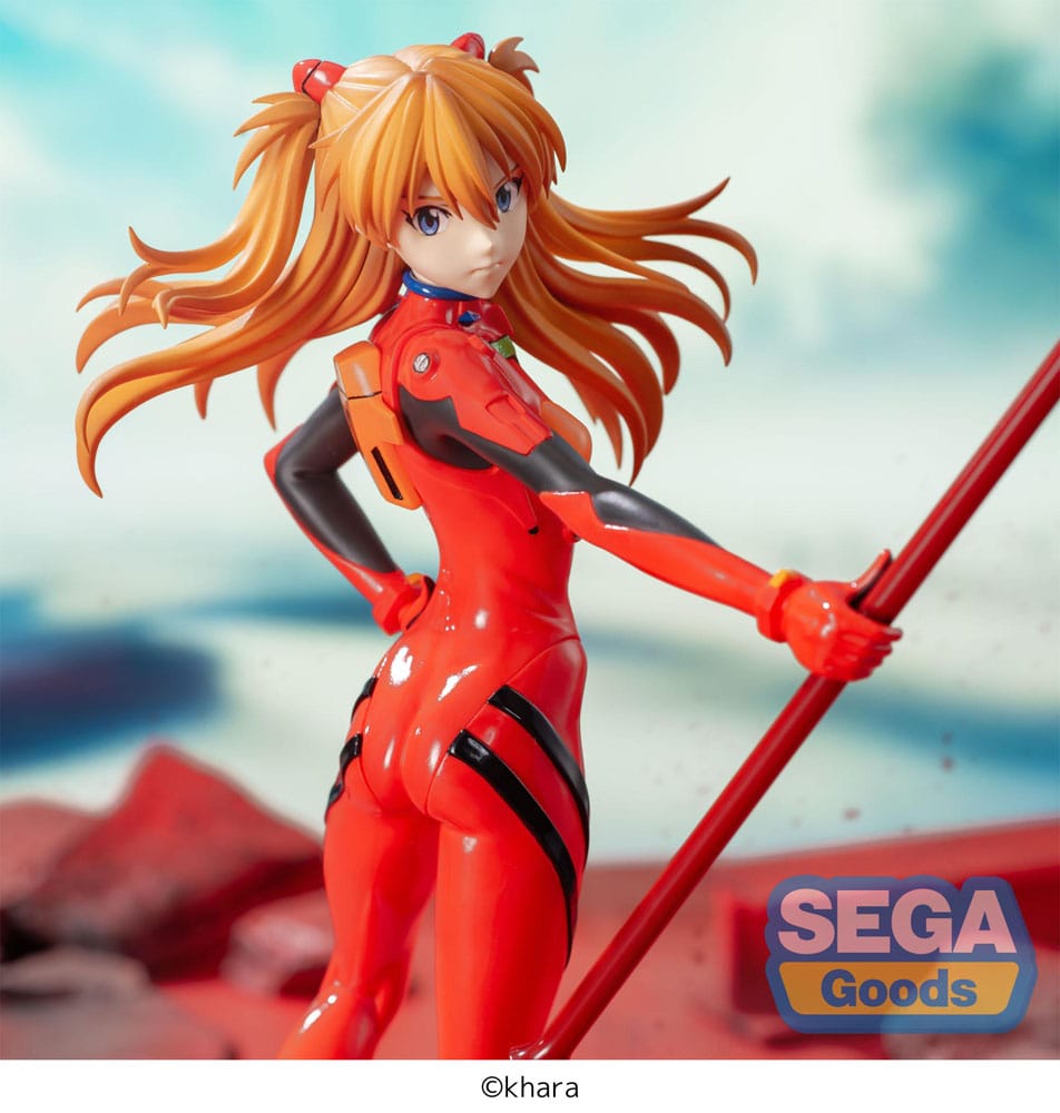Neon Genesis Evangelion Asuka Shikinami Langley x Spear of Longinus Luminasta 20 cm Statue
