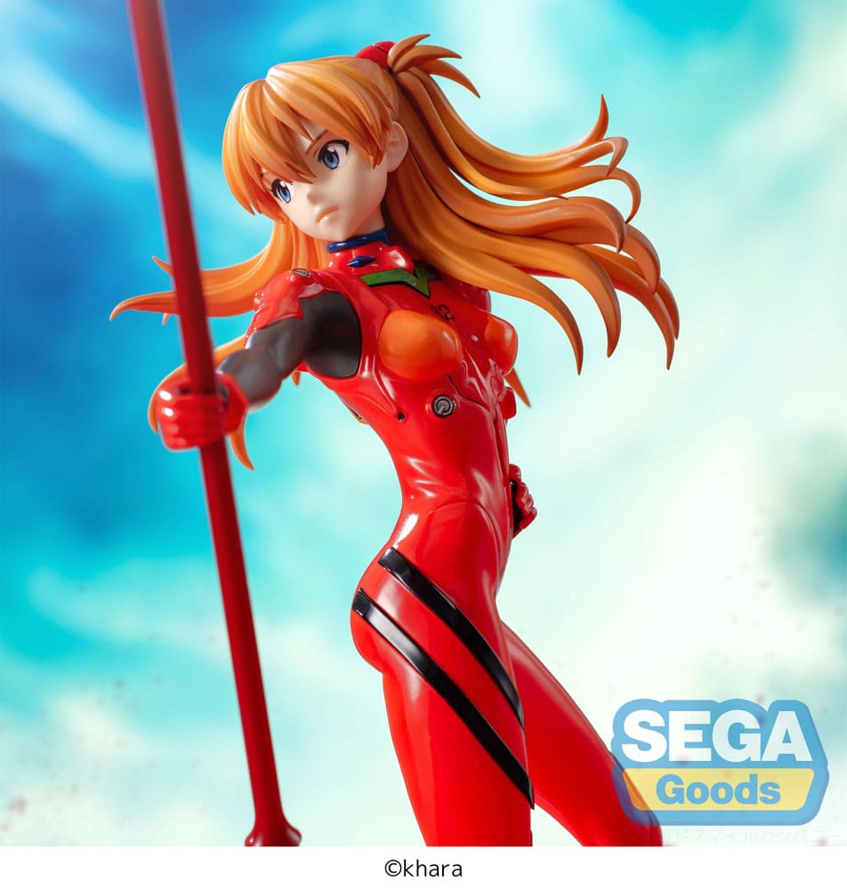 Neon Genesis Evangelion Asuka Shikinami Langley x Spear of Longinus Luminasta 20 cm Statue