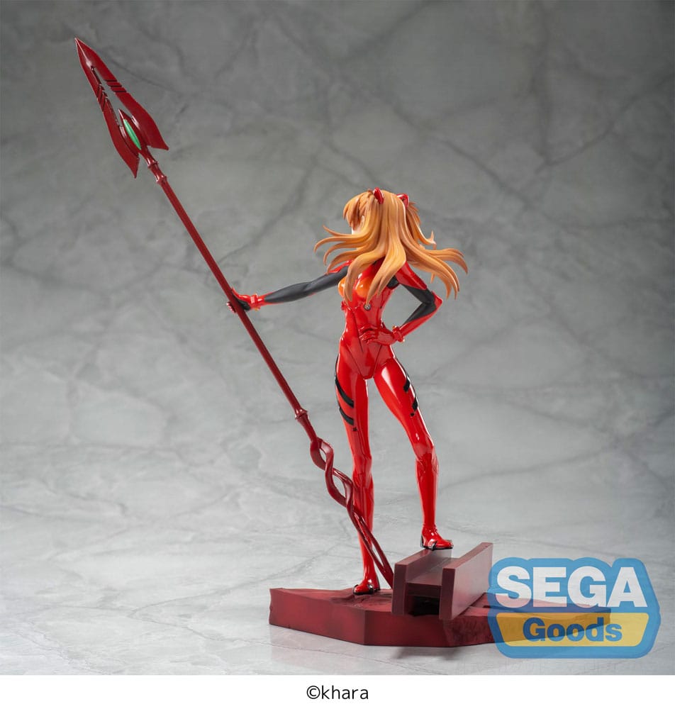 Neon Genesis Evangelion Asuka Shikinami Langley x Spear of Longinus Luminasta 20 cm Statue
