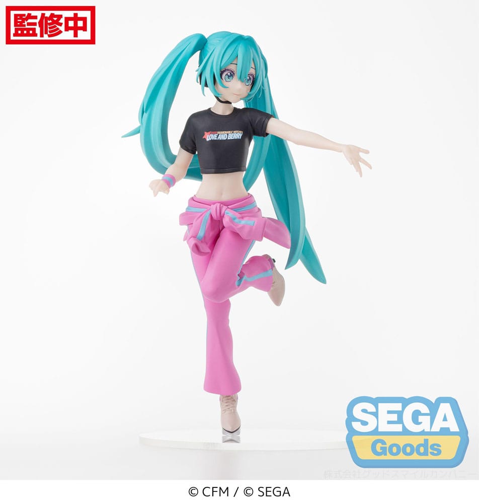 Hatsune Miku x Love and Berry Dress Up and Dance! 17cm Statue