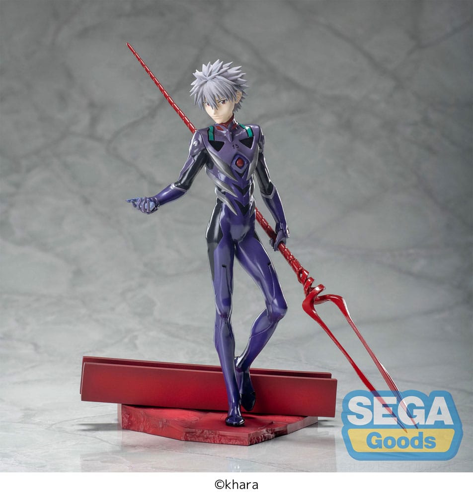 Neon Genesis Evangelion Kaworu Nagisa x Spear of Longinus Luminasta 21 cm Figur
