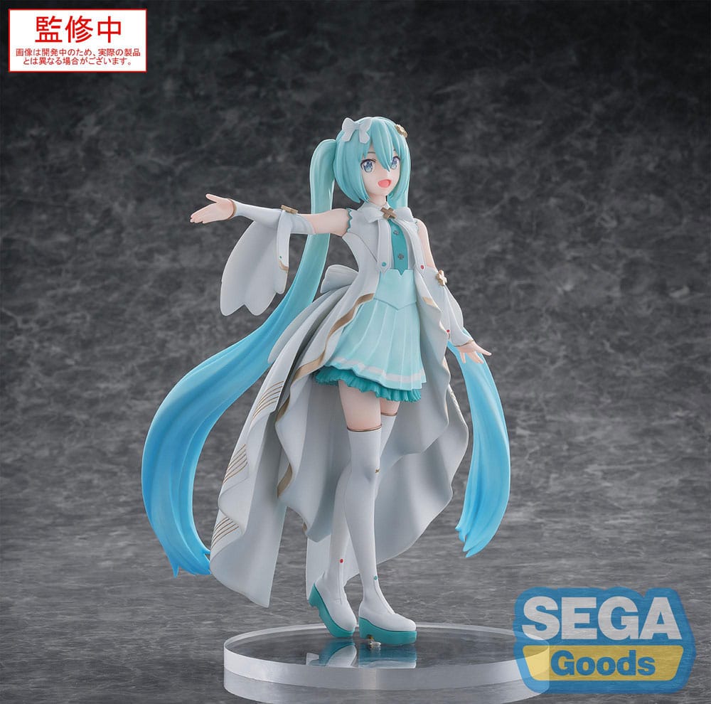 Hatsune Miku Unshuttered Sekai Luminasta 20 cm Statue