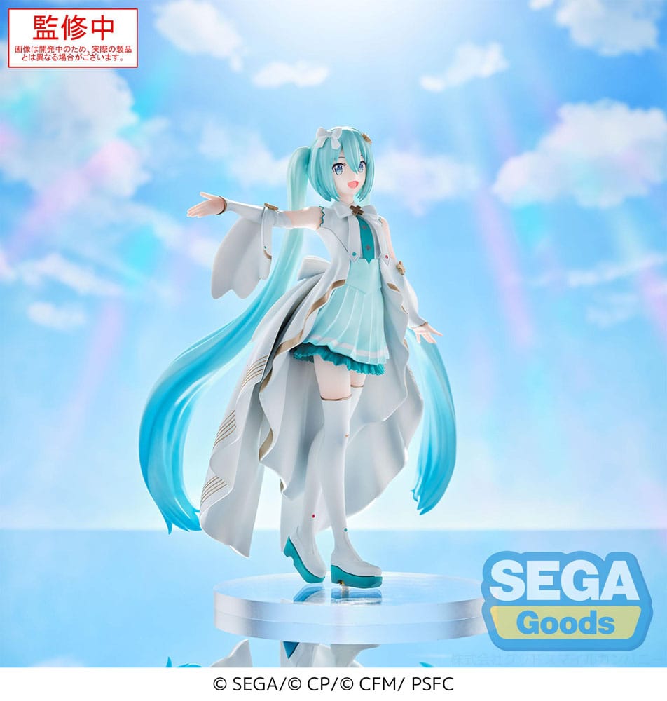 Hatsune Miku Unshuttered Sekai Luminasta 20 cm Statue