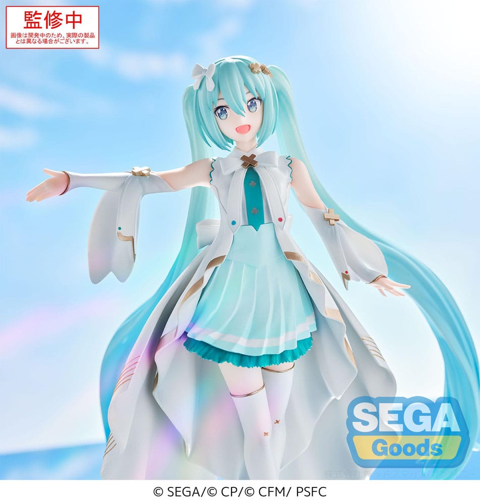 Hatsune Miku Unshuttered Sekai Luminasta 20 cm Statue