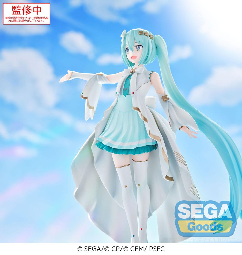 Hatsune Miku Unshuttered Sekai Luminasta 20 cm Statue