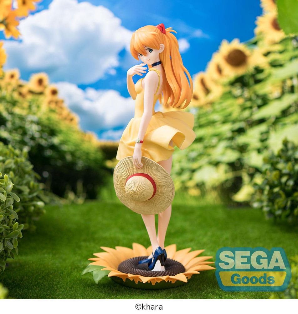 Neon Genesis Evangelion Asuka Summer Dress Ver.2 Luminasta 24cm Statue