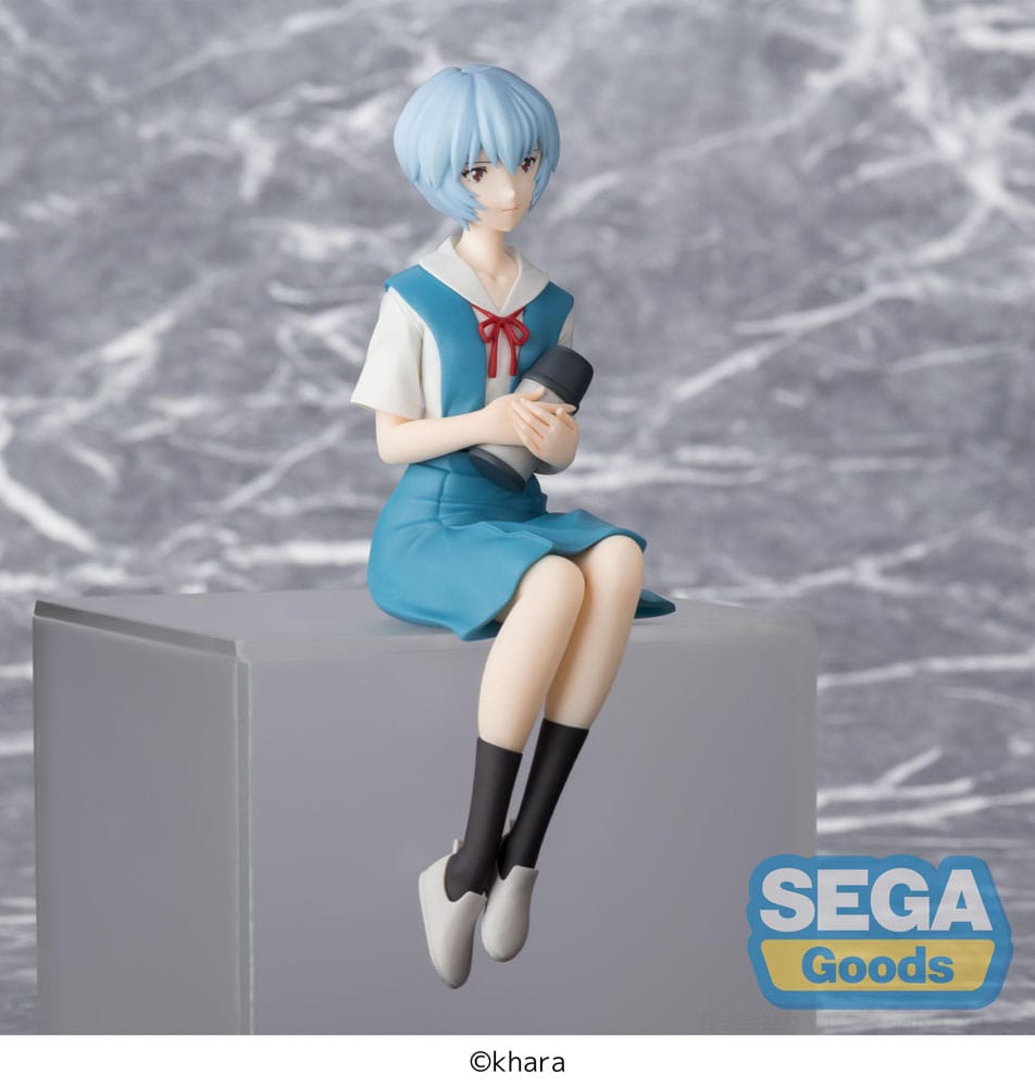 Neon Genesis Evangelion Rei Ayanami Perching 17 cm Statue