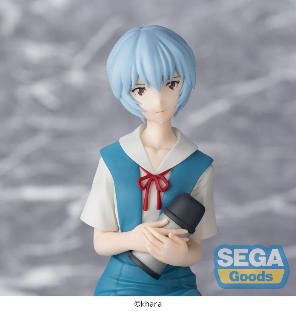 Neon Genesis Evangelion Rei Ayanami Perching 17 cm Statue