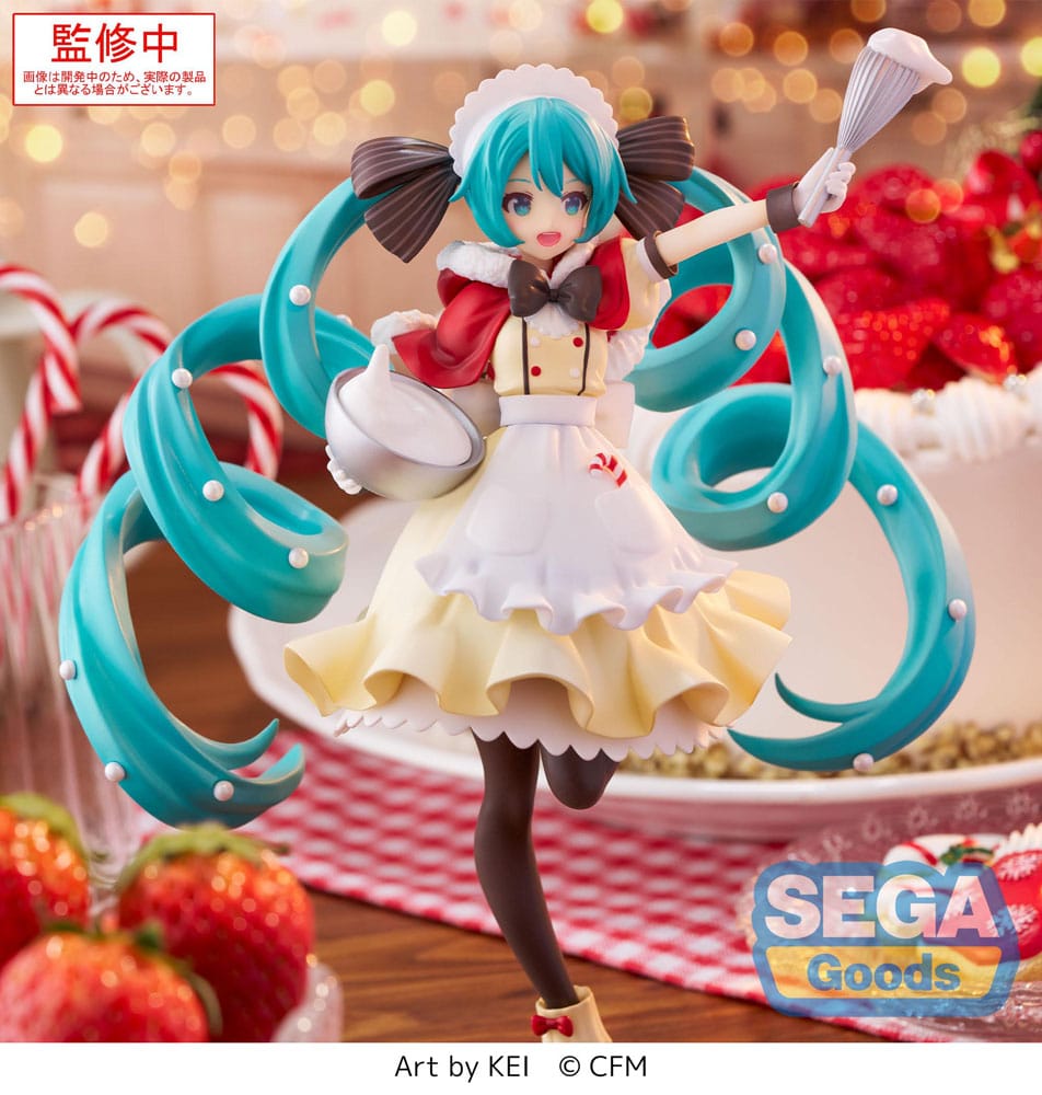 Hatsune Miku Christmas 2025 Luminasta 20 cm Statue