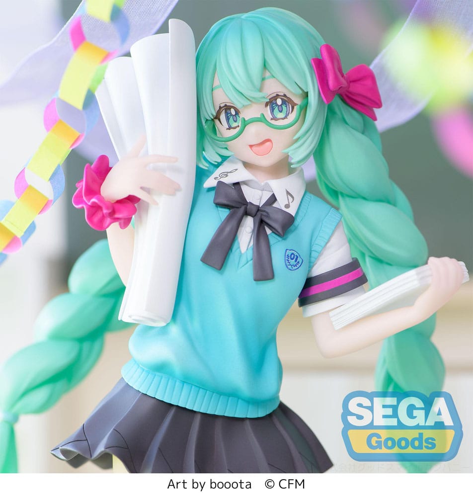 Hatsune Miku Luminasta 16th Anniversary Booota Statue