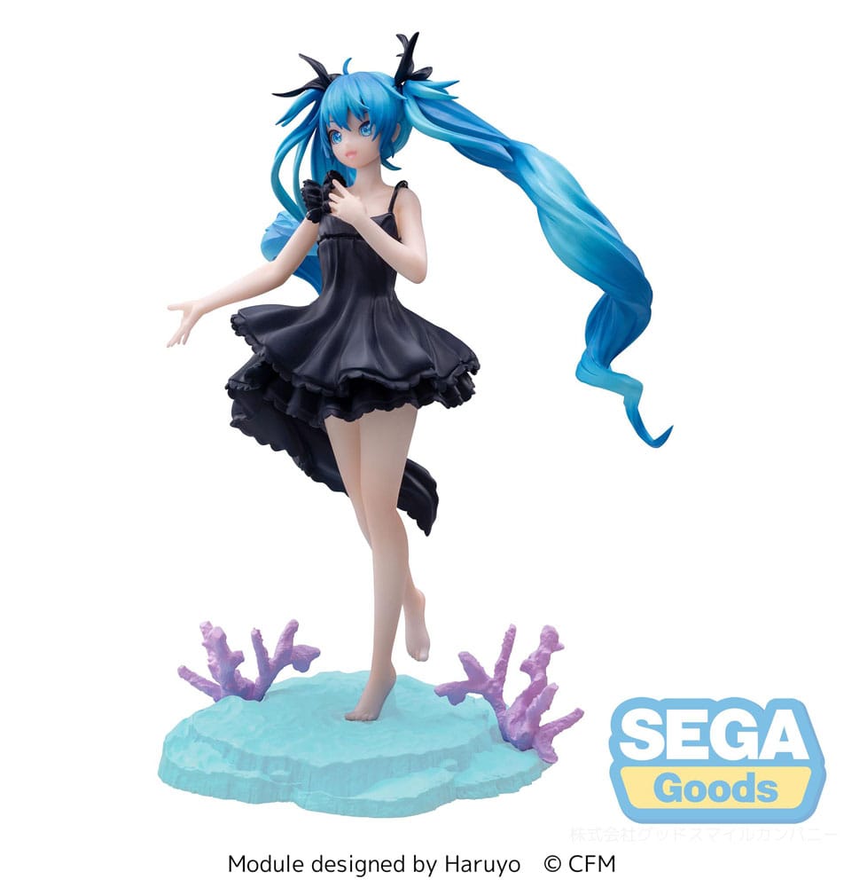 Hatsune Miku Deep Sea Girl Luminasta 18cm Statue (Karton hat kleine Dellen)