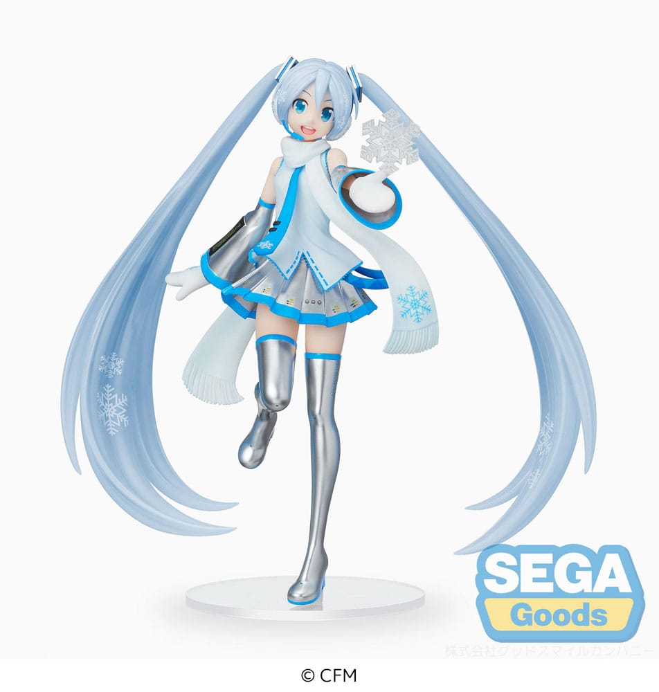 Hatsune Miku Snow Miku Sky Town Luminasta 22cm Statue (Karton hat kleine Dellen)