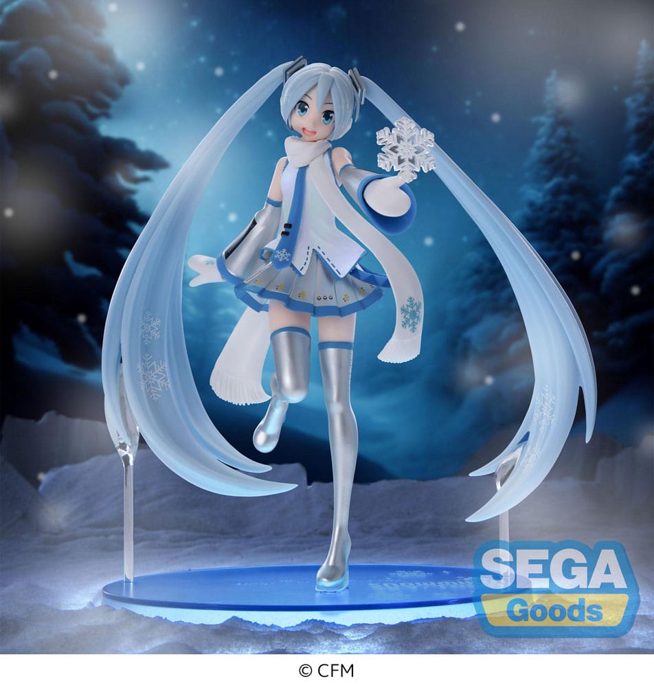 Hatsune Miku Snow Miku Sky Town Luminasta 22cm Statue (Karton hat kleine Dellen)