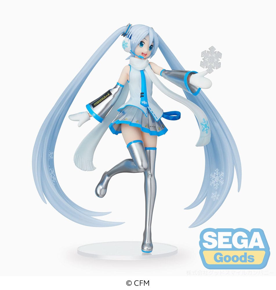 Hatsune Miku Snow Miku Sky Town Luminasta 22cm Statue (Karton hat kleine Dellen)