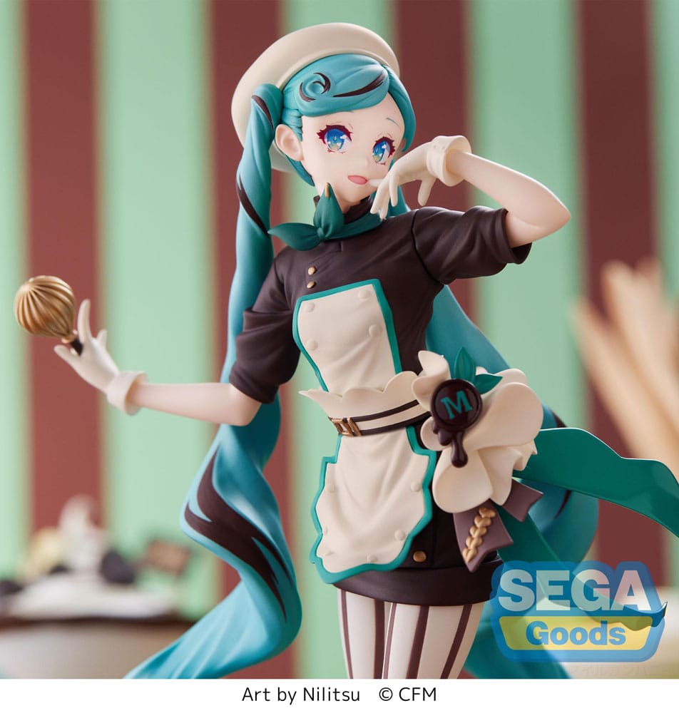 Hatsune Miku Bitter Patissier Luminasta 21cm Statue