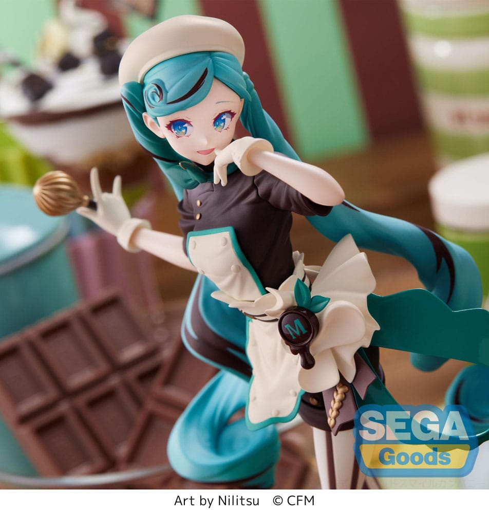 Hatsune Miku Bitter Patissier Luminasta 21cm Statue