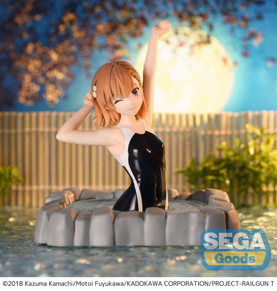 A Certain Scientific Railgun "Mikoto Misaka" Thermae Utopia 14 cm Statue