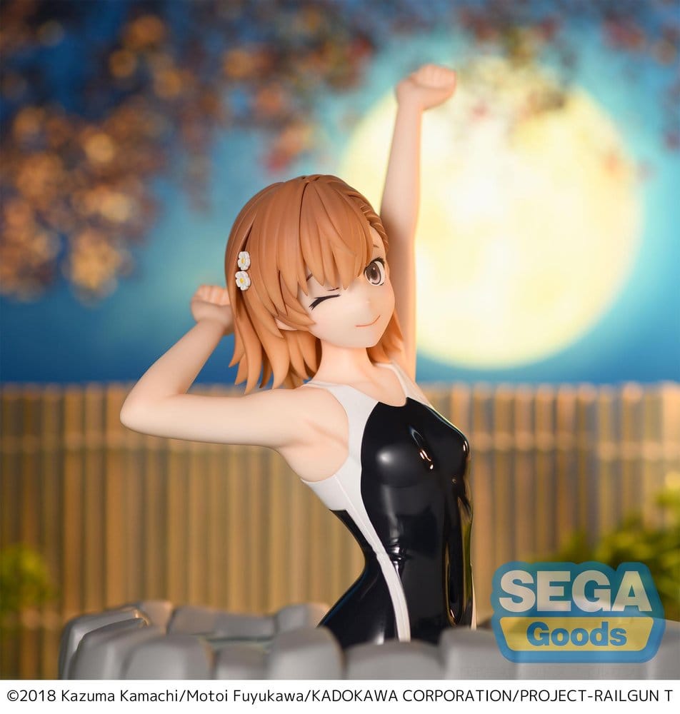 A Certain Scientific Railgun "Mikoto Misaka" Thermae Utopia 14 cm Statue