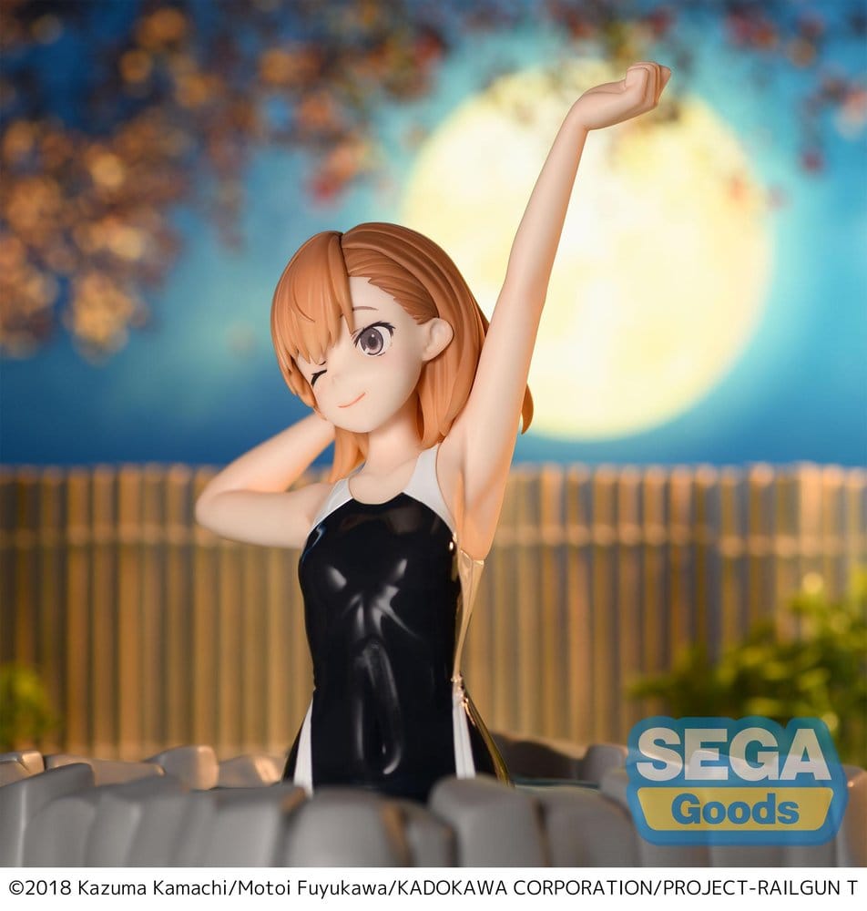 A Certain Scientific Railgun "Mikoto Misaka" Thermae Utopia 14 cm Statue