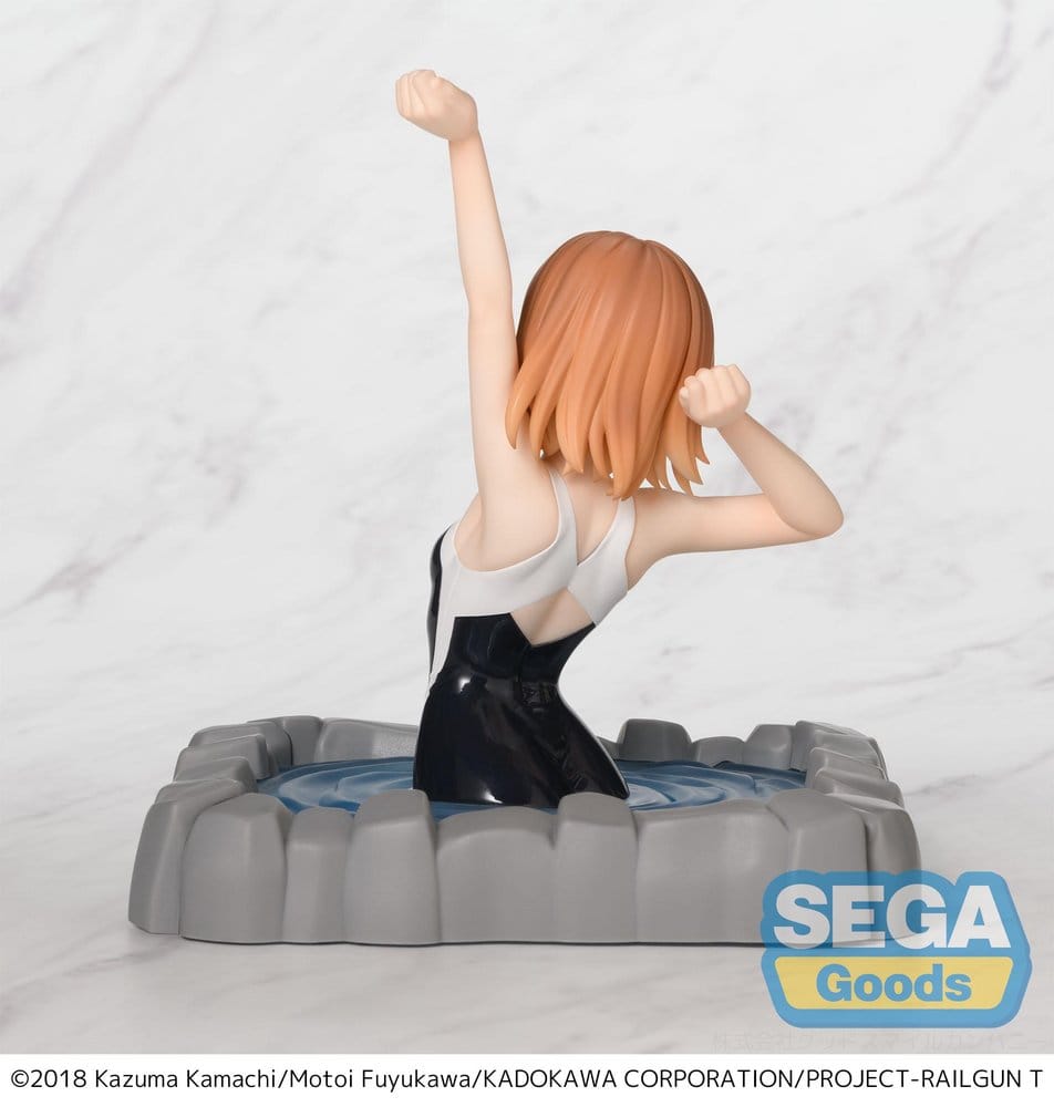 A Certain Scientific Railgun "Mikoto Misaka" Thermae Utopia 14 cm Statue