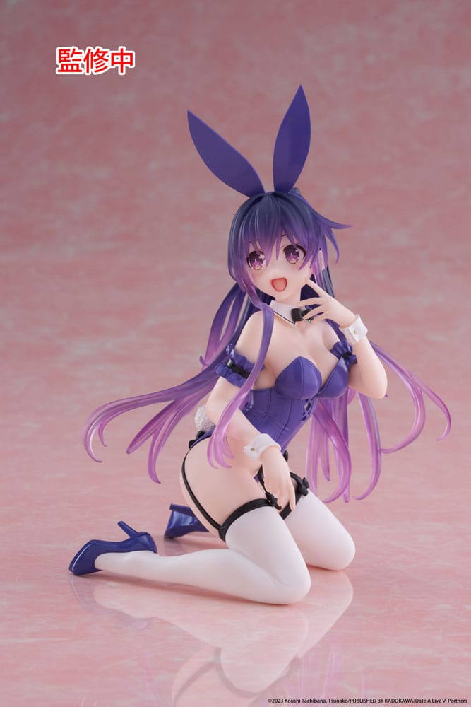 Date A Live V Tohka Yatogami Bunny Ver. Desktop Cute 13 cm Statue