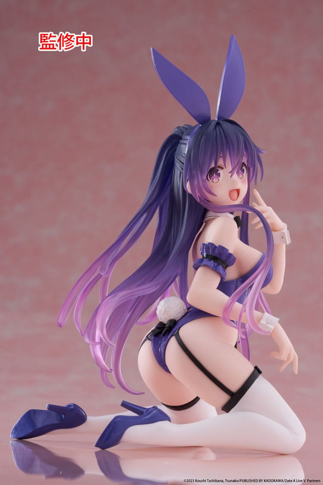 Date A Live V Tohka Yatogami Bunny Ver. Desktop Cute 13 cm Statue