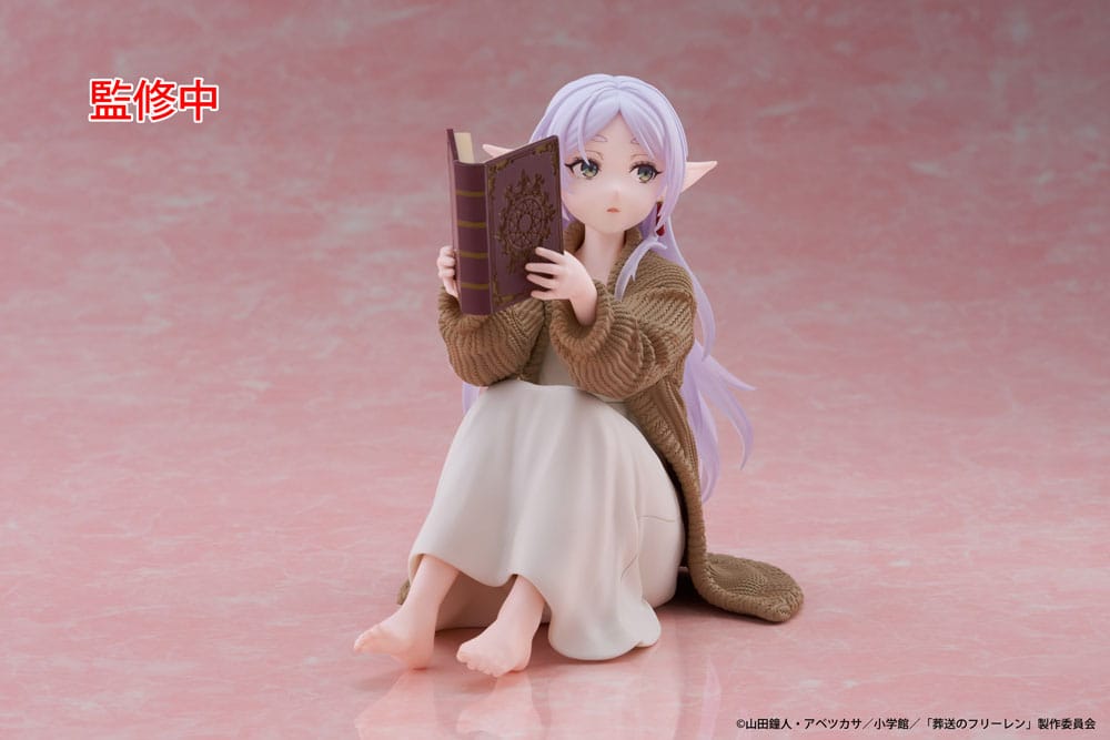 Frieren Roomwear Ver. Desktop Cute 13 cm Statue