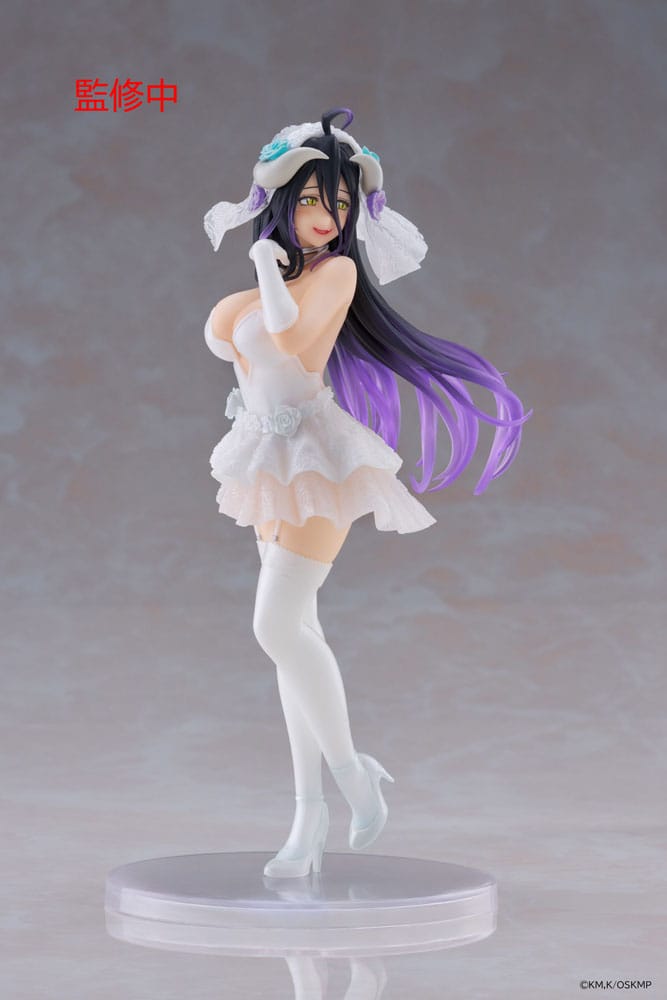 Overlord Albedo Wedding Coreful 18cm Statue