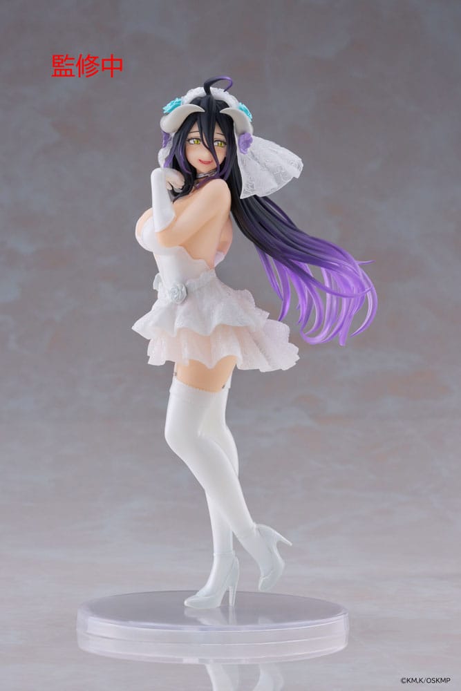 Overlord Albedo Wedding Coreful 18cm Statue