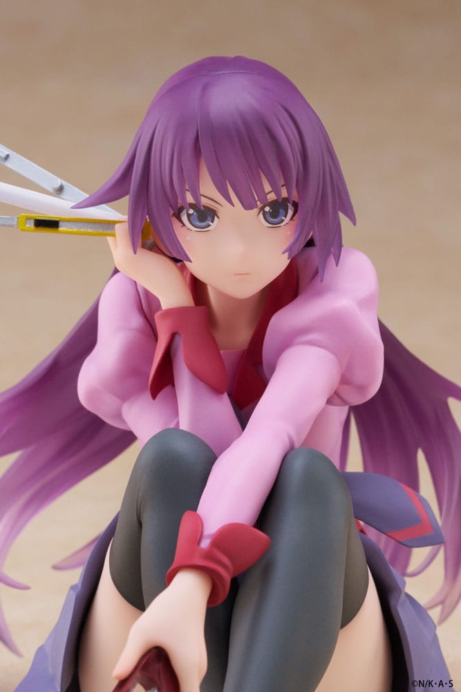 Monogatari Hitagi Senjougahara Desktop Cute 13 cm Statue