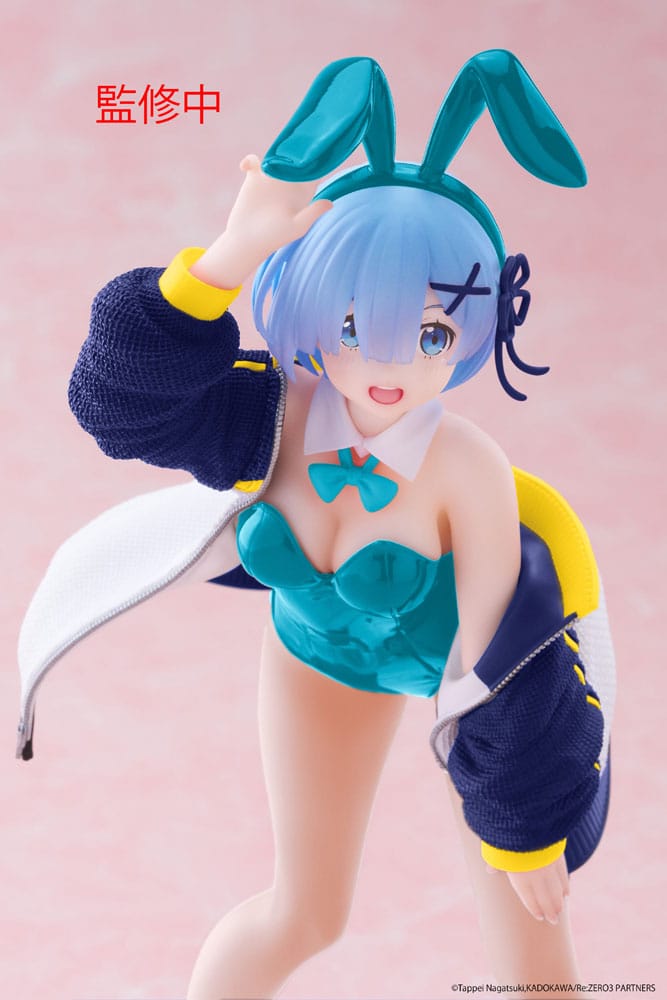 Re:Zero Rem Coreful (Jacket Bunny Ver.) Renewal 18 cm Statue