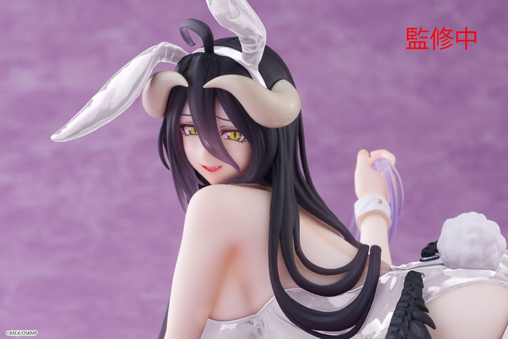 Overlord Albedo Desktop Cute (Bunny Ver.) Renewal 13 cm Statue