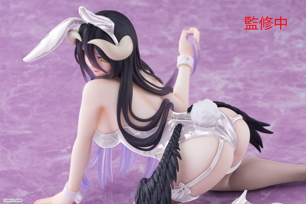 Overlord Albedo Desktop Cute (Bunny Ver.) Renewal 13 cm Statue