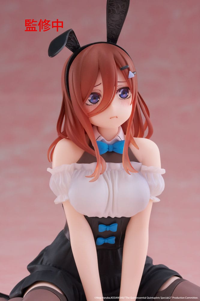 Quintessential Quintuplets Miku Nakano (Bunny Ver.) Desktop Cute 13 cm Statue