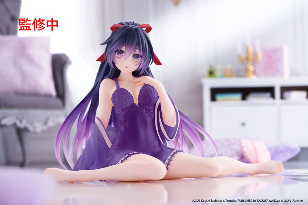 Date A Live Tohka Yatogami Nightwear Ver. Renewal Desktop Cute 13 cm Statue